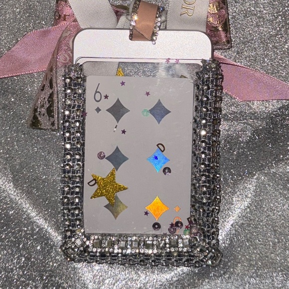 DIOR beauty playing card / ornament 6♦️ - Picture 6 of 6